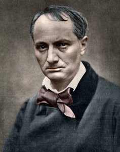 Charles Baudelaire (1821-1867), scrittore francese da Etienne Carjat