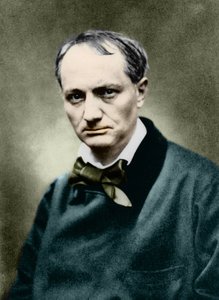 Charles Baudelaire (1821-1867), scrittore francese, Foto di Carjat. da Etienne Carjat
