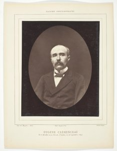Eugène Clémenceau da Etienne Carjat
