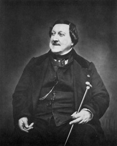 Gioachino Rossini, compositore italiano, c1865