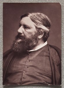Gustave Courbet da Etienne Carjat