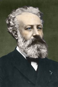 Jules Verne (1828-1905), scrittore francese, di Carjat