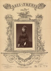 Teatro di Parigi: Hyacinthe Derval da Etienne Carjat