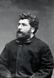 Ritratto del compositore e pianista francese Georges Bizet da Etienne Carjat