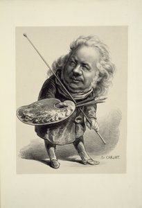 Ritratto di Honoré Daumier da Etienne Carjat