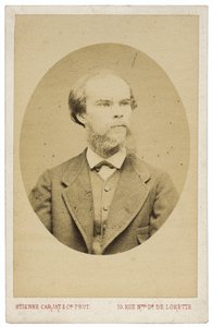 Ritratto del poeta Paul Verlaine 1844-1896, c. 1870 da Etienne Carjat