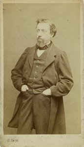 Ritratto del compositore François-Auguste Gevaert 1828-1908, c. 1870