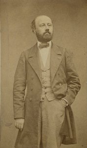 Ritratto del compositore François Bazin 1816-1878