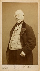 Ritratto del compositore e flautista Jean-Louis Tulou da Etienne Carjat