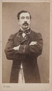Ritratto del pittore Alfred Stevens 1828-1906, c. 1870