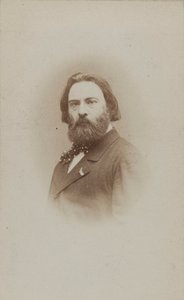 Ritratto del pianista e compositore Émile Prudent 1817-1863, ca. 1860 da Etienne Carjat