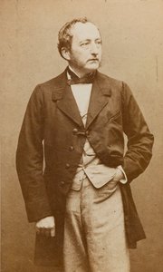 Ritratto del pianista e compositore Sigismund Thalberg da Etienne Carjat