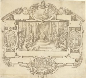 Allegoria della giustizia da Etienne Delaune
