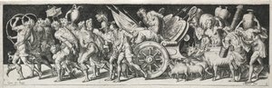 Combattimenti e trionfi, probabilmente anni 1560 da Etienne Delaune