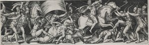 Combattimenti e trionfi, probabilmente anni 1560 da Etienne Delaune