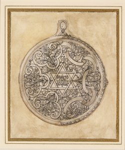 Progetto per un Gioiello Pendente, metà XVI secolo da Etienne Delaune