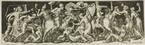 Battaglia grottesca, da Combats and Triumphs da Etienne Delaune
