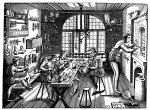 Lo studio di Etienne Delaune
