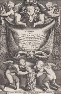 Frontespizio dalla Collezione di ritratti da Etienne Desrochers