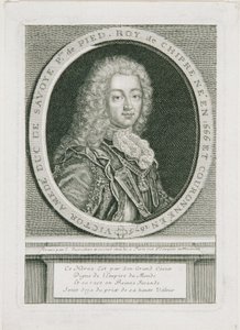 Vittorio Amedeo II duca di Savoia, re di Sicilia e primo re di Piemonte-Sardegna da Etienne Desrochers