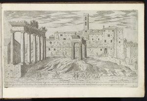 Foro Romano a Roma da Etienne Duperac