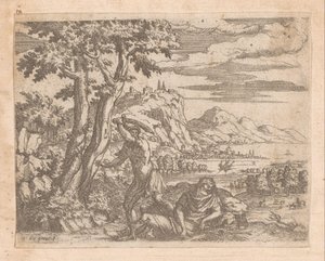 Paesaggio con Giove e Io da Etienne Duperac