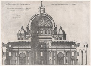 Speculum Romanae Magnificentiae: San Pietro da Etienne Duperac