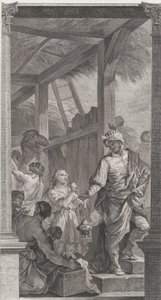 La cappella degli Enfants-Trouvés a Parigi: Il re mago Baldassarre e il suo seguito, 1752
