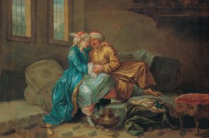 La favorita del sultano, XVIII secolo da Étienne Jeaurat