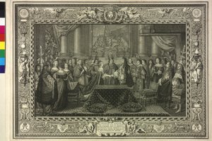 Matrimonio del re Luigi XIV con Maria Teresa d