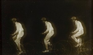 Uomo in bicicletta