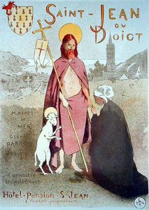 Riproduzione di un poster pubblicitario di 