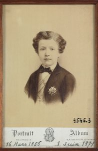 Ritratto del Principe Imperiale da Etienne & Neurdein Louis Antonin (1846 p. 1915) Neurdein