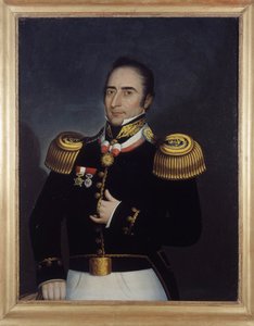 Ritratto di André Hippolyte Bouchard, che partecipò alla Rivoluzione di Buenos Aires il 25 maggio 1810, di Étienne Prosper Berne-Bellecour (1838 - 1910) da Etienne Prosper Berne Bellecour