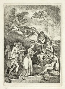 Tavola da, Nella Venuta da Etienne de Lavallee Poussin