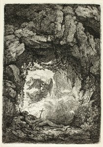 La morte di San Girolamo da Etienne de Lavallee Poussin