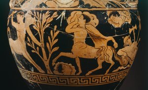 Anfora del Pittore della Centauromachia (dettaglio) da Etruscan