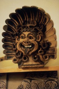 Antefissa a Forma di Testa di Gorgone da Etruscan