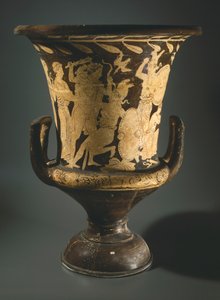 Cratere a calice a figure rosse da Perugia da Etruscan
