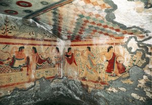Arte etrusca: vista dell