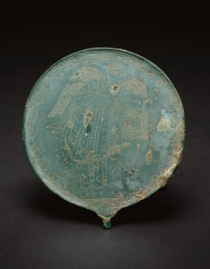 Specchio a mano, 470-450 a.C.