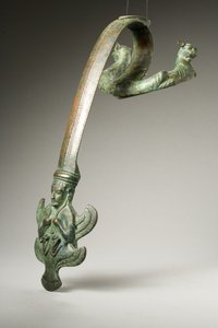 Maniglia, inizio V secolo a.C. (bronzo)