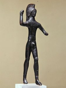 Guerriero (bronzo) da Etruscan