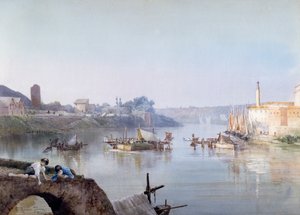 Pescatori a Ripa Grande
