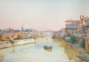 Veduta del Tevere dal Ponte Sisto