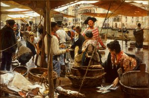 Vecchio mercato del pesce da Ettore Tito