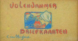 Volendam Postkarte da Eugeen van Mieghem