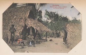 Marroni davanti alla loro casa da Eugen Klein