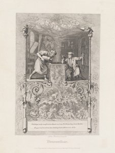 Neureuther (Autoritratto nello studio di incisione) da Eugen Napoleon Neureuther