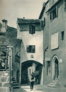 Una strada tranquilla, Merano, Alto Adige, Italia, 1927